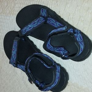 Teva Black and Blue Women's Sandals